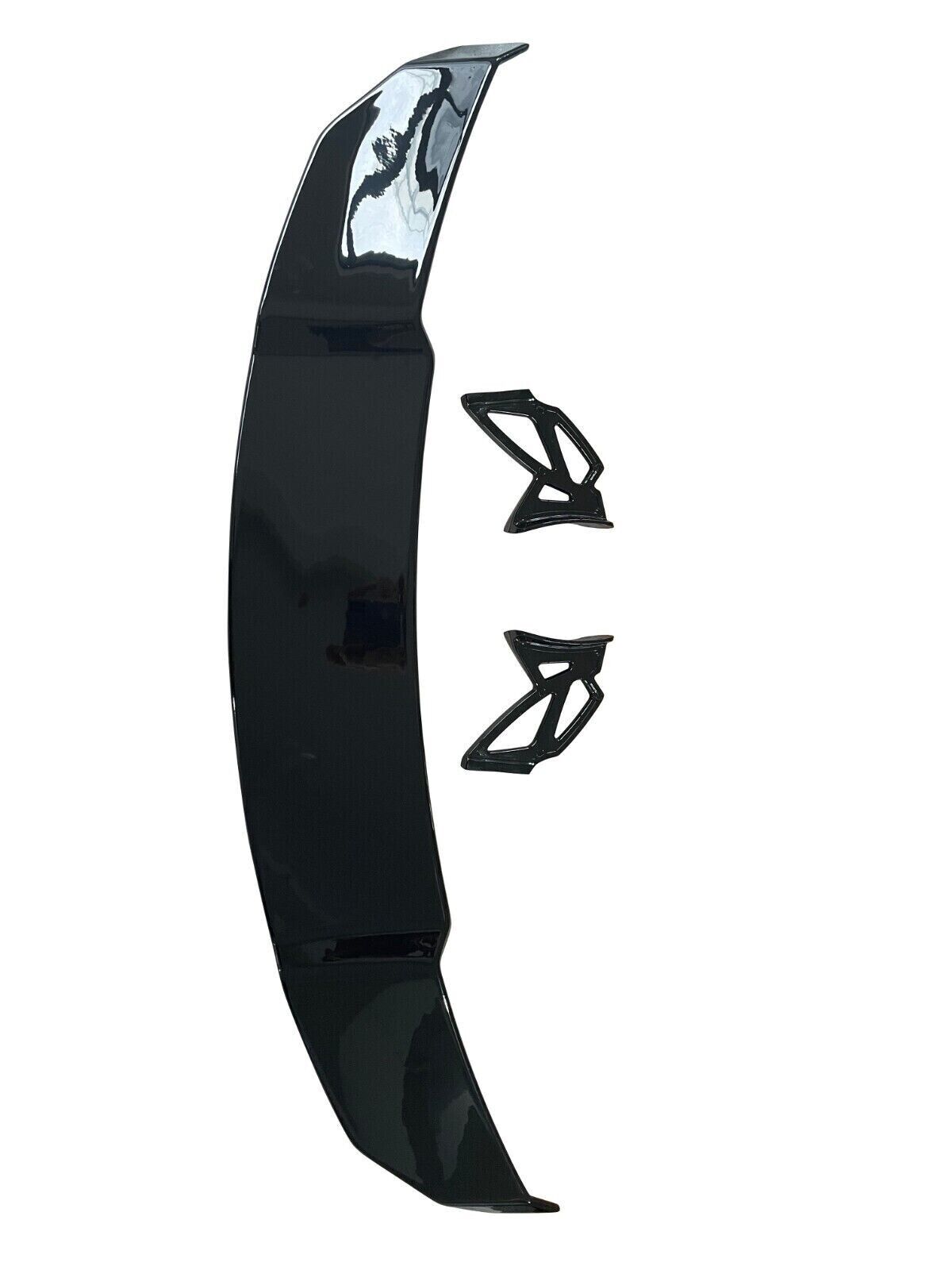 FOR 14 genERATION UNIVERSAL GLOSS BLACK REAR BOOT TOP SPOILER FOR SEDAN model