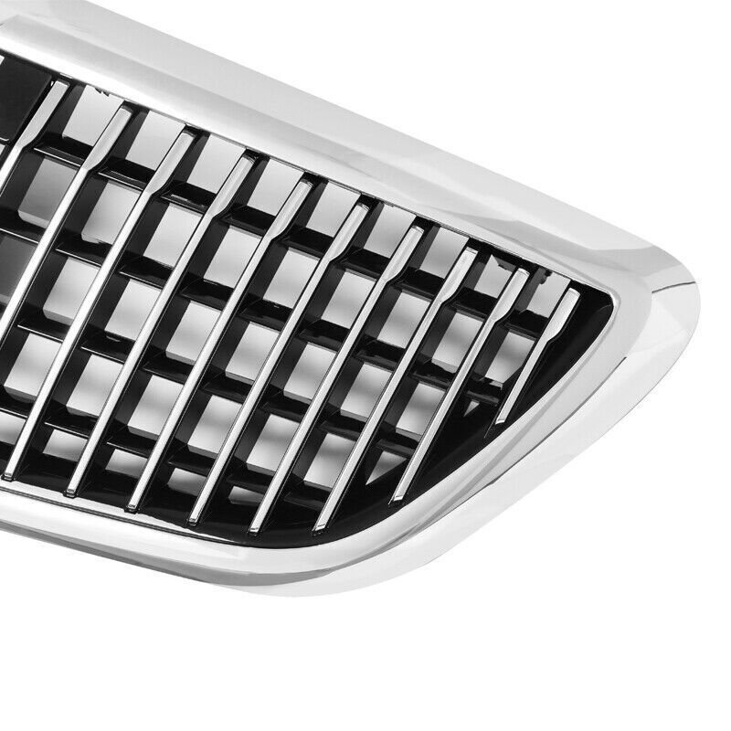 FOR MERCEDES BENZ S CLASS W222 MAYBACH STYLE FRONT GRILL GRILLE CHROME 2014-2021