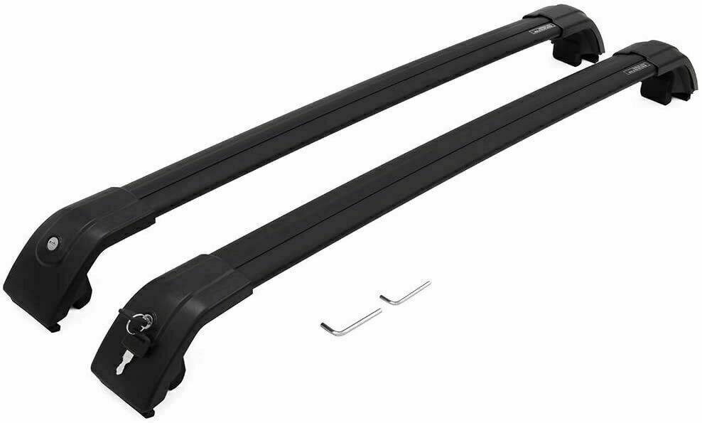 FOR BMW X5 F15 F85 G05 F95 LOCKABLE ALUMINIUM CROSS BARS ROOF RACK 75 KG 2013+