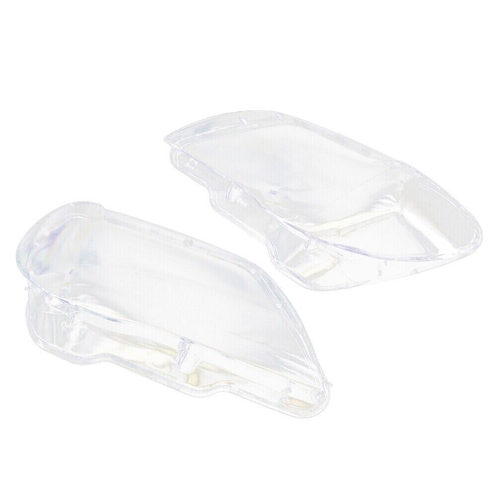 PAIR L+R HEADLIGHT LENS COVER SHELL FOR BMW E65 E66 LCI 7 SERIES 2005-2008