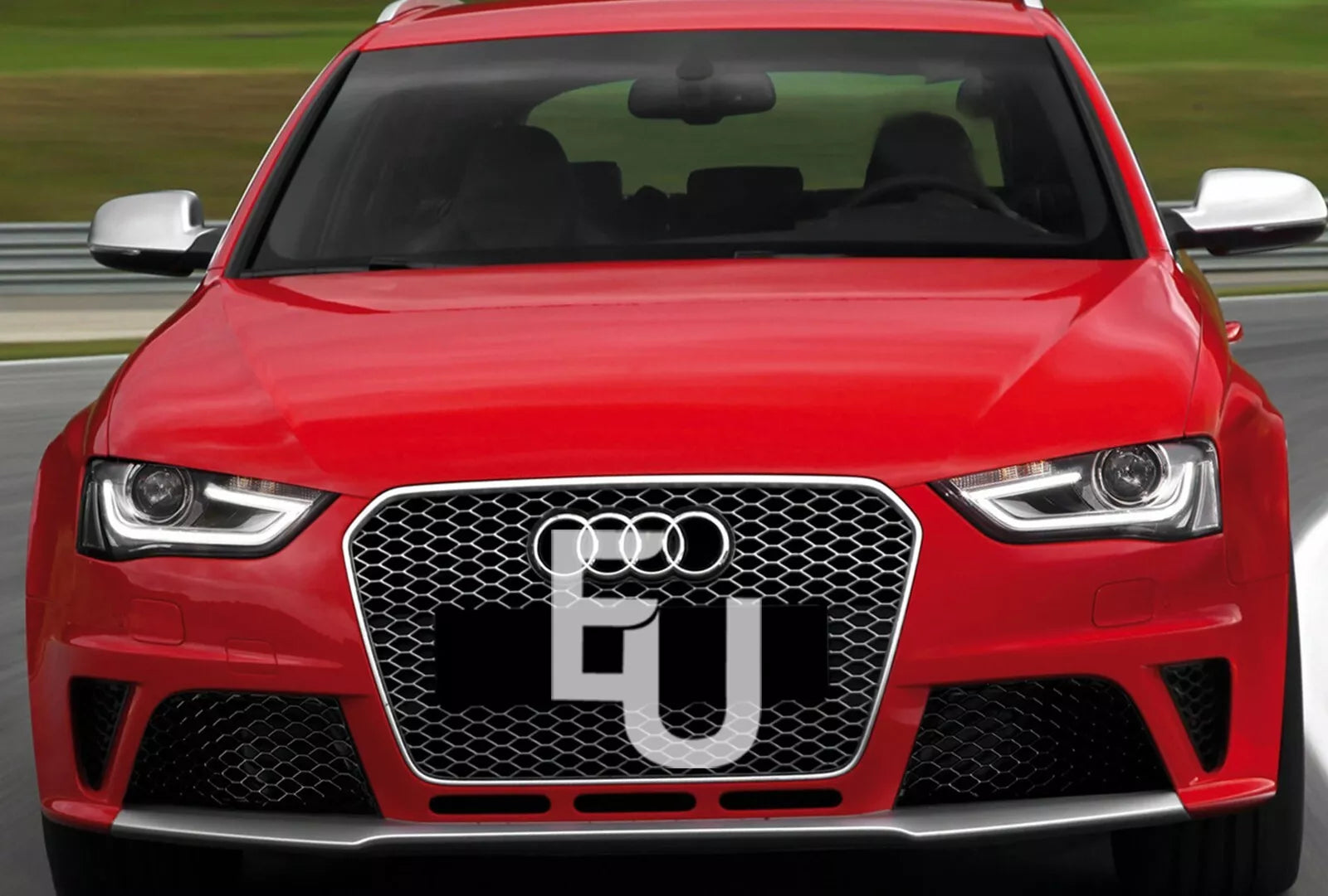 FOR AUDI A4 B8 FACELIFT LEFT RIGHT SIDE PAIR FRONT HEADLIGHT HEADLAMP LENS COVER