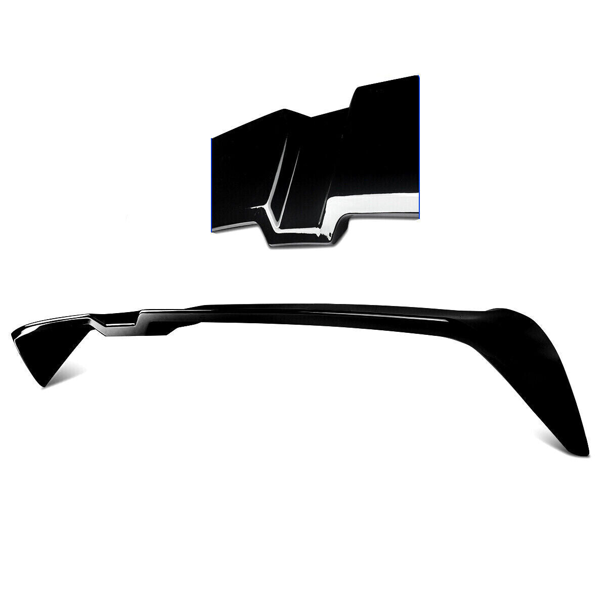 REAR ROOF BOOT SPOILER FOR VW GOLF MK6 GTI GTE R OETTINGER STYLE 08-2013 BLACK