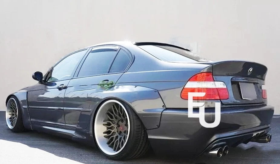 REAR BOOT SPOILER TRUNK DUCKTAIL FOR BMW E46 M3 CSL LOOK 1998-2005 4 DOOR SALOON