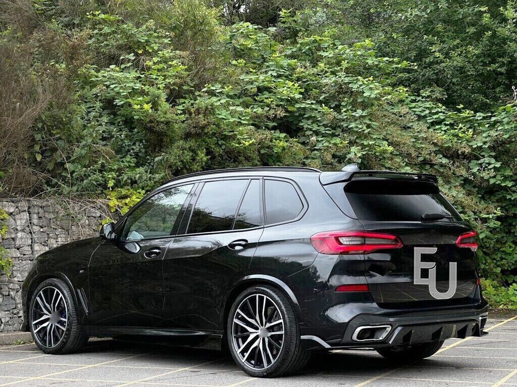 FOR BMW X5 G05 M SPORT GLOSS BLACK REAR ROOF SPOILER EXTENSION – EASY FIT 2018+