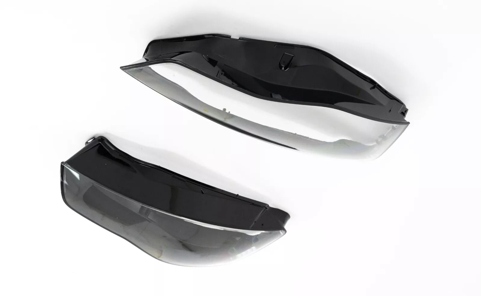 FOR AUDI A5 8F 8T PAIR HEADLIGHT LAMP GLASS LENS COVER SHADE SET 2012-2016