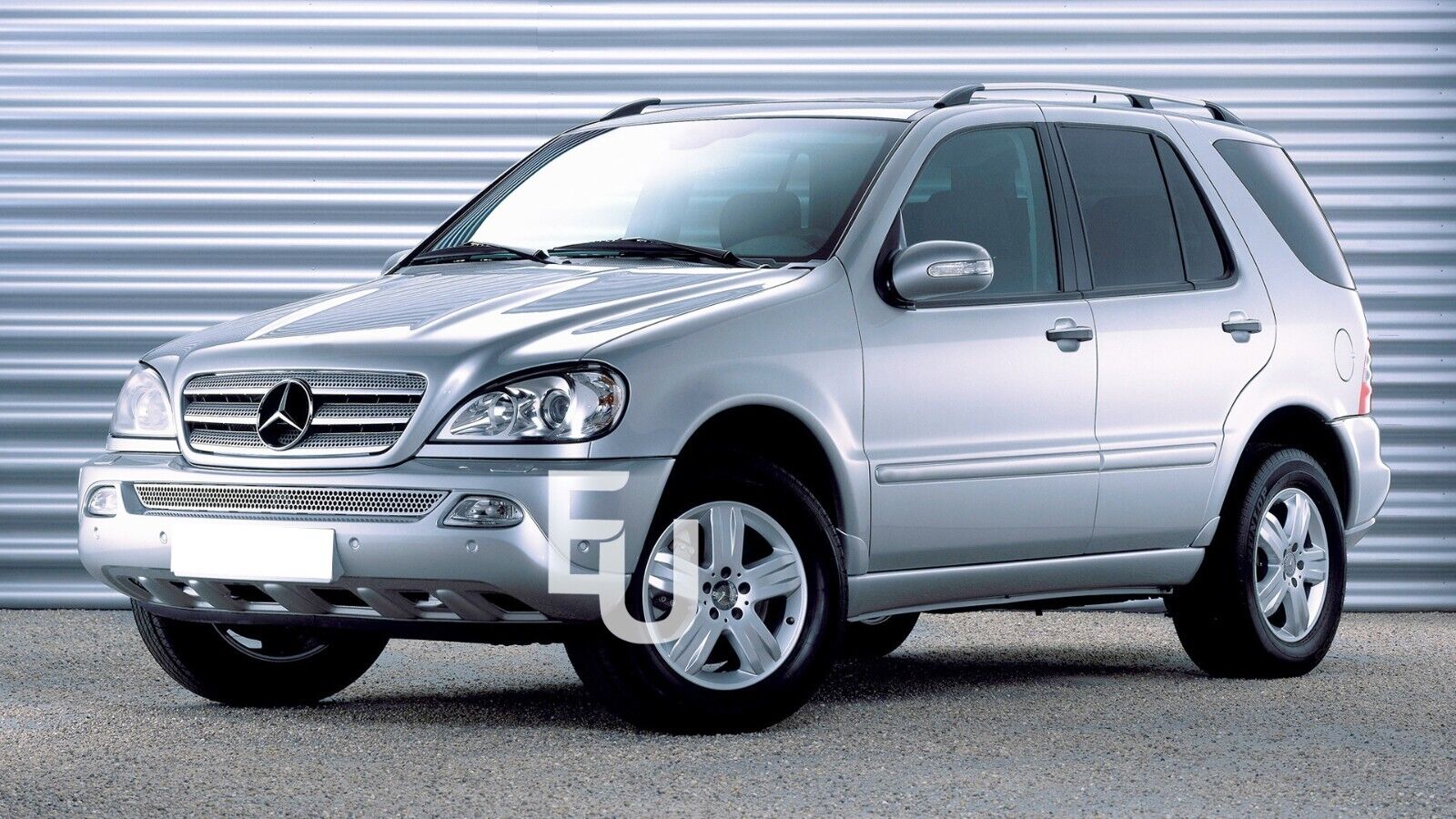 2X FOR MERCEDES BENZ W163 ML-CLASS 2002-2005 HEADLIGHT XENON&HALOGEN LENS COVER