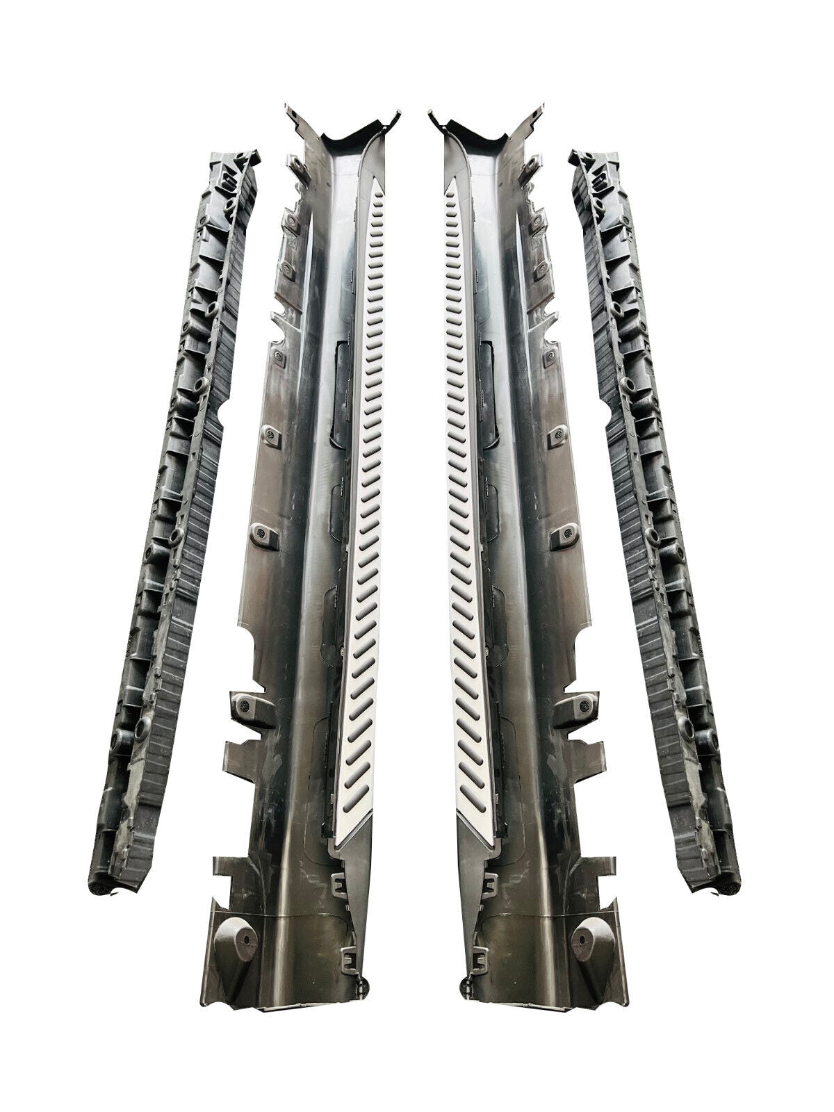 FOR BMW X5 F15 14-18 ALUMINIUM RUNNING BOARDS SIDE STEPS FOOT RAILS OE STYLE