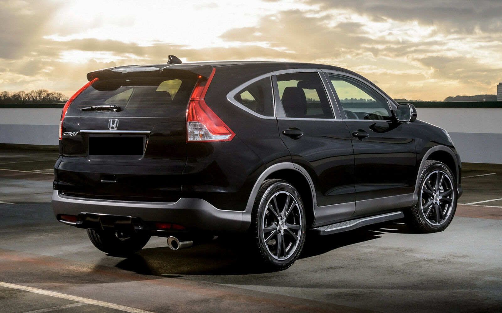 FOR HONDA CRV CR-V MK IV MK4 4TH GEN REAR ROOF BOOT SPOILER WING LIP GLOSS 12-16