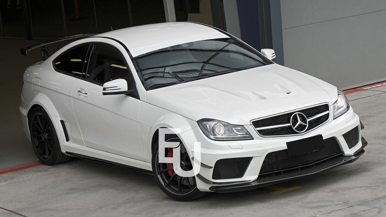 L+R HEADLIGHT HEADLAMP LENS COVER FOR MERCEDES-BENZ C CLASS W204 C220 C350 11-15
