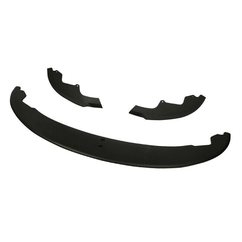 M SPORT FRONT BUMPER SPLITTER LIP FOR BMW 4 SERIES F32 F33 F36 MATTE BLACK 13-20