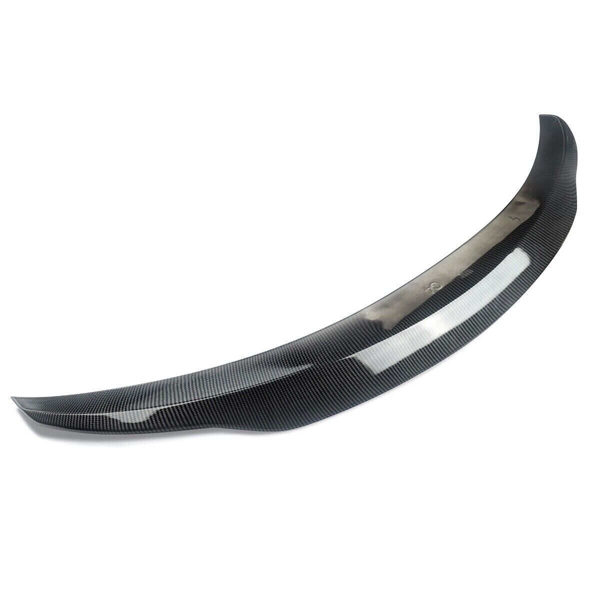 FOR MERCEDES C CLASS W205 RENNTECH PSM STYLE REAR BOOT SPOILER LIP CARBON LOOK