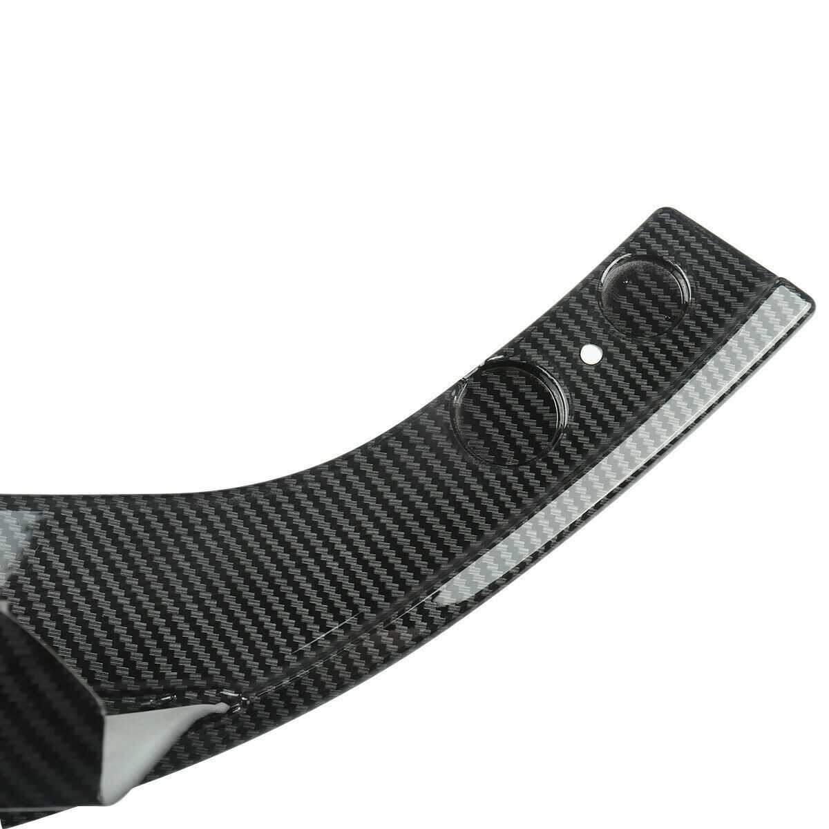 CARBON LOOK FRONT BUMPER LIP SPLITTER SPOILER FOR BMW 3 SERIES F30 F31 M SPORT