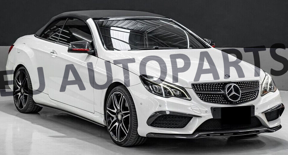 FOR MERCEDES E CLASS COUPE CABRIOLET W207 14-17 FRONT GRILL GRILLE BLACK DIAMOND