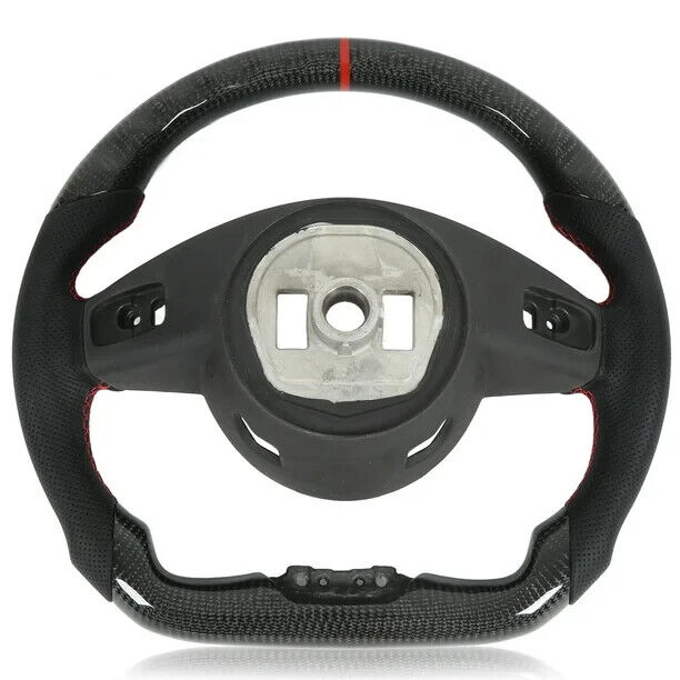 REAL CARBON FIBER STEERING WHEEL FOR MERCEDES AMG W176 W205 W204 W212 C217 C63