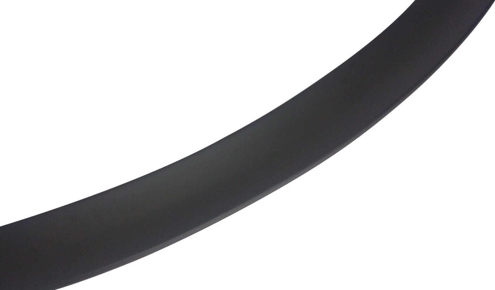 FOR MERCEDES C CLASS COUPE C205 A205 AMG STYLE REAR BOOT SPOILER MATTE BLACK
