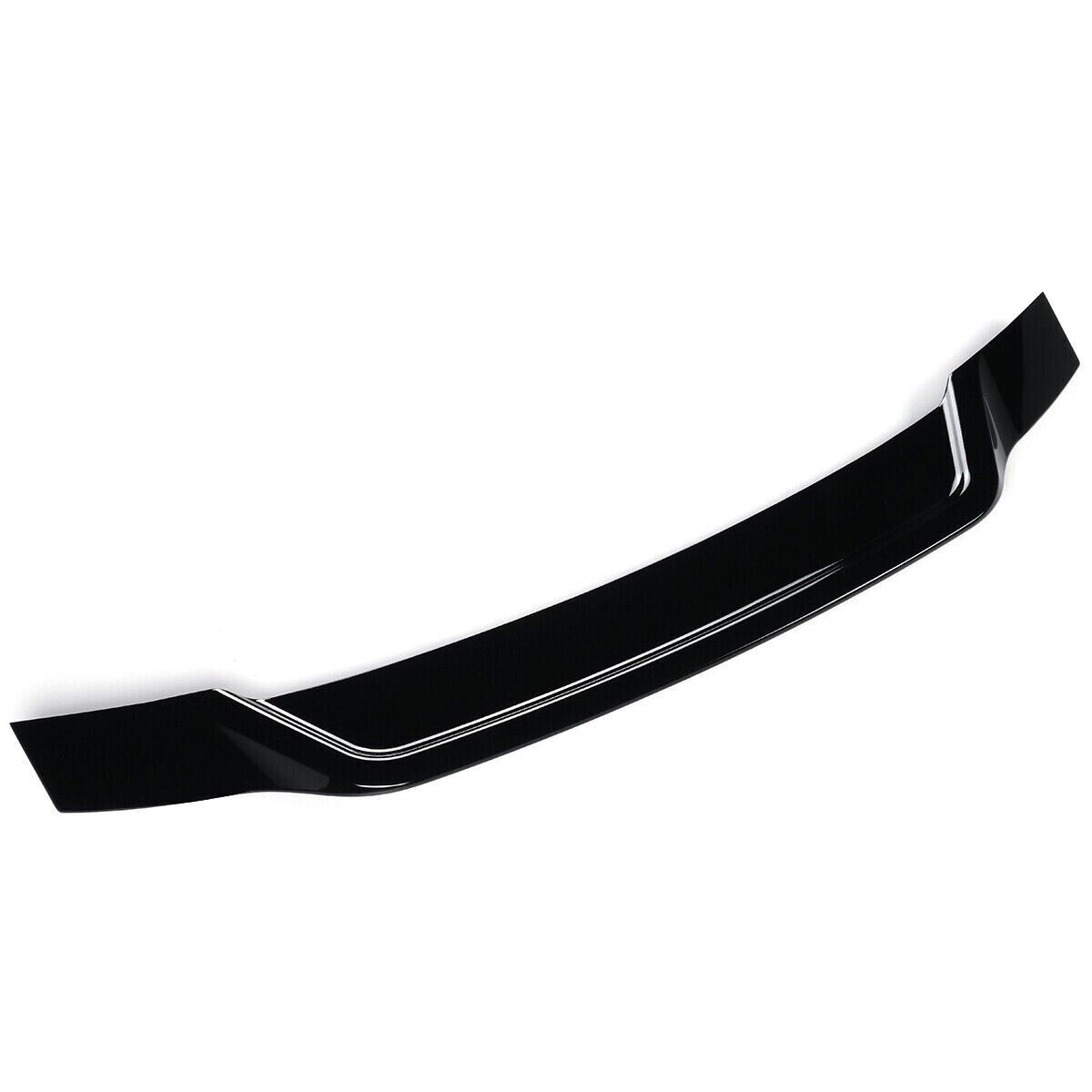 FOR AUDI A4 B8 B8.5 SEDAN 2007-2015 TRUNK SPOILER WING ABS GLOSS BLACK R STYLE