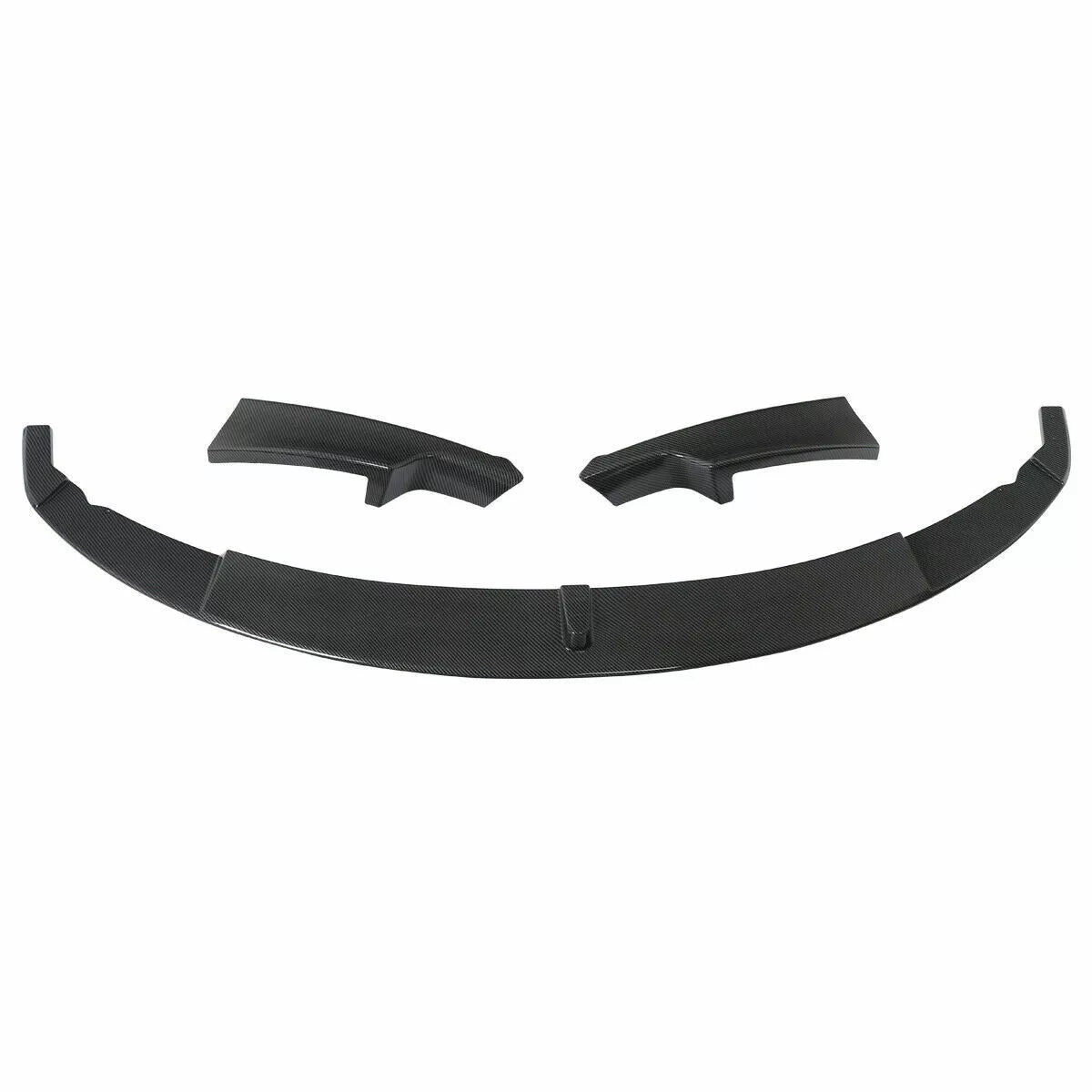 FOR BMW 3 SERIES F30 F31 M SPORT FRONT BUMPER SPLITTER LIP CARBON LOOK 2012-2018