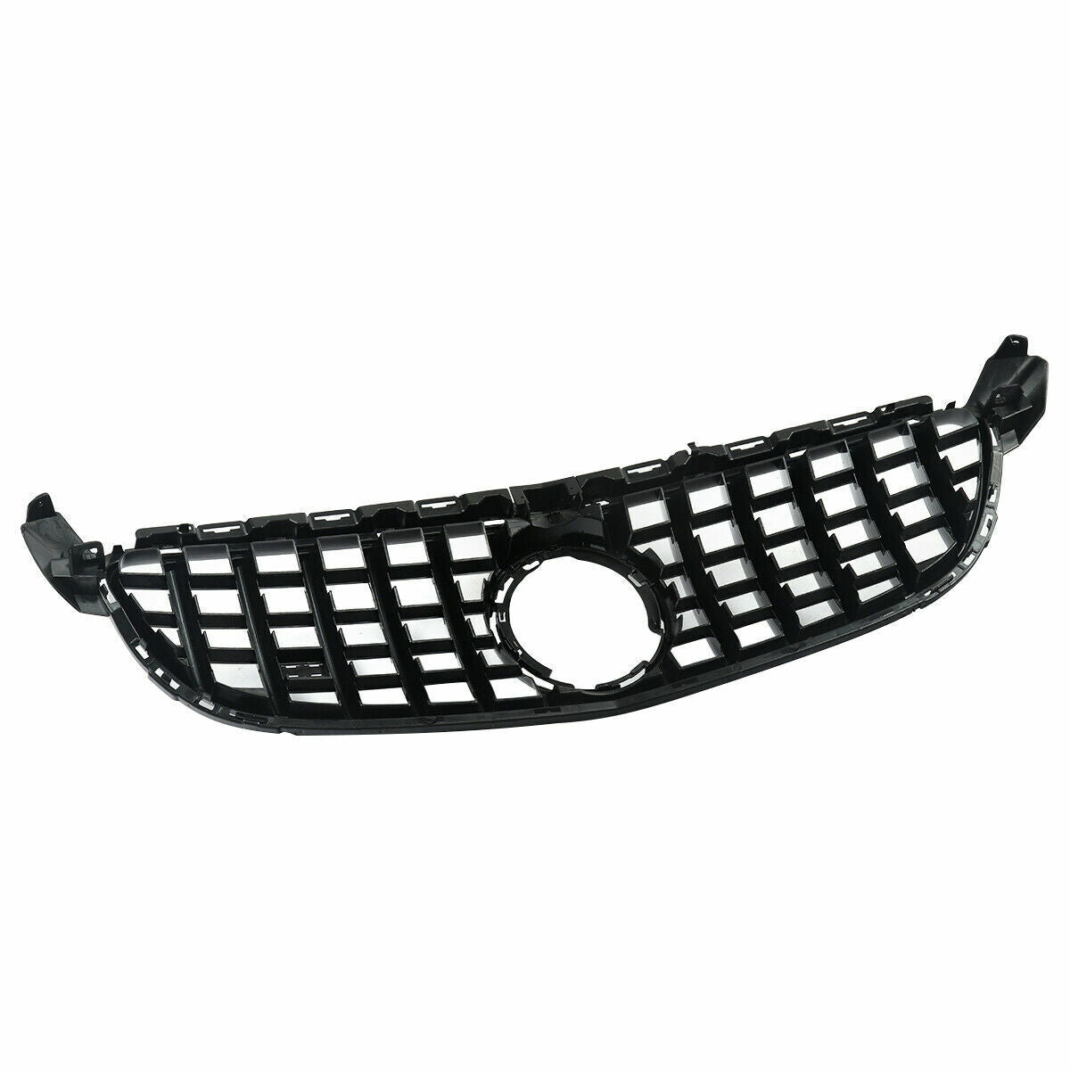 MERCEDES C CLASS C63 W205 FACELIFT GLOSS BLACK GT FRONT GRILL GRILLE FOR 2019 +