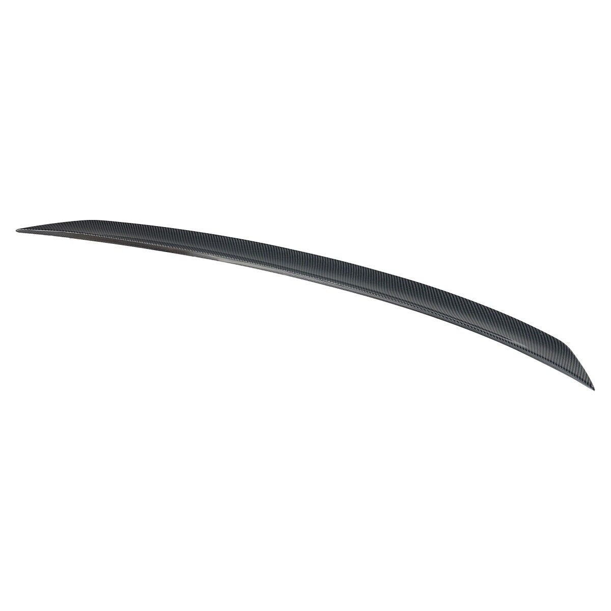 FOR MERCEDES C CLASS COUPE C205 A205 AMG STYLE REAR BOOT SPOILER CARBON LOOK C43