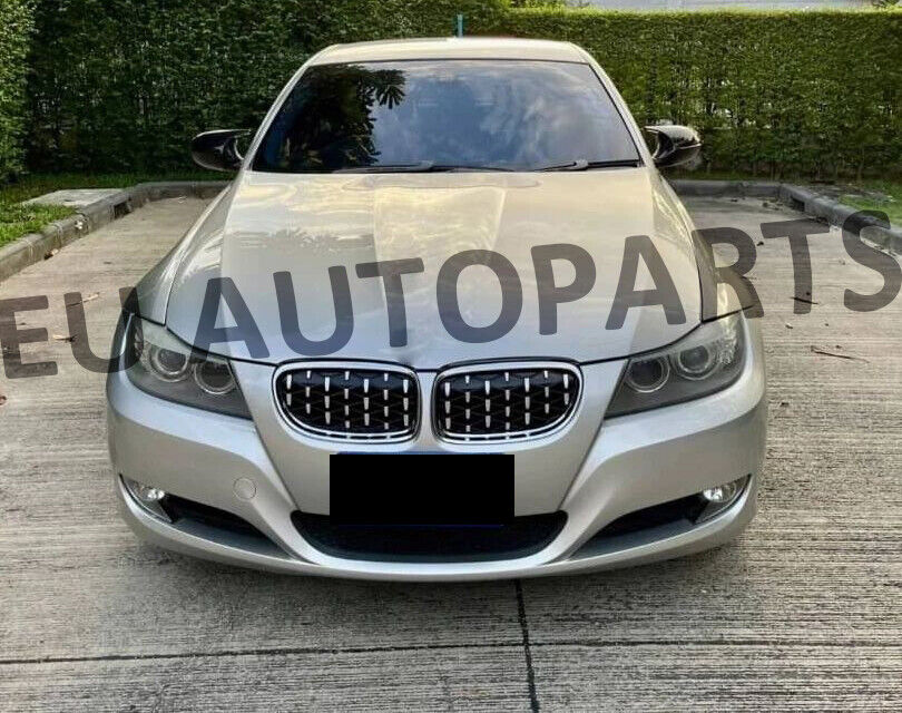 FOR BMW 3 SERIES E90 E91 SEDAN DIAMOND FRONT KIDNEY GRILL GRILLE FACELIFT 09-12