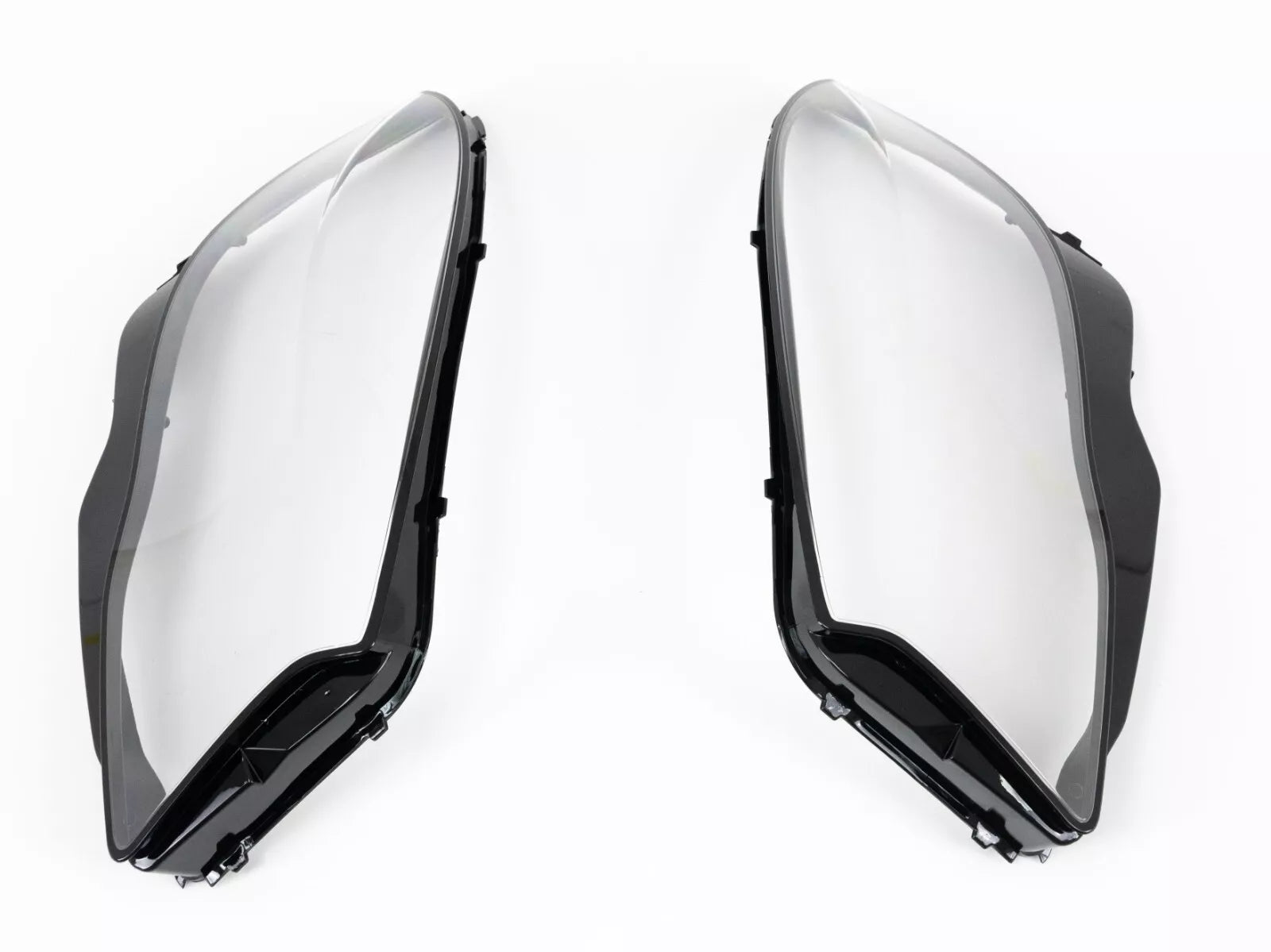 FOR MERCEDES GLA W156 X156 FRONT LEFT RIGHT PAIR HEADLIGHT LENS COVERS 2017-2019