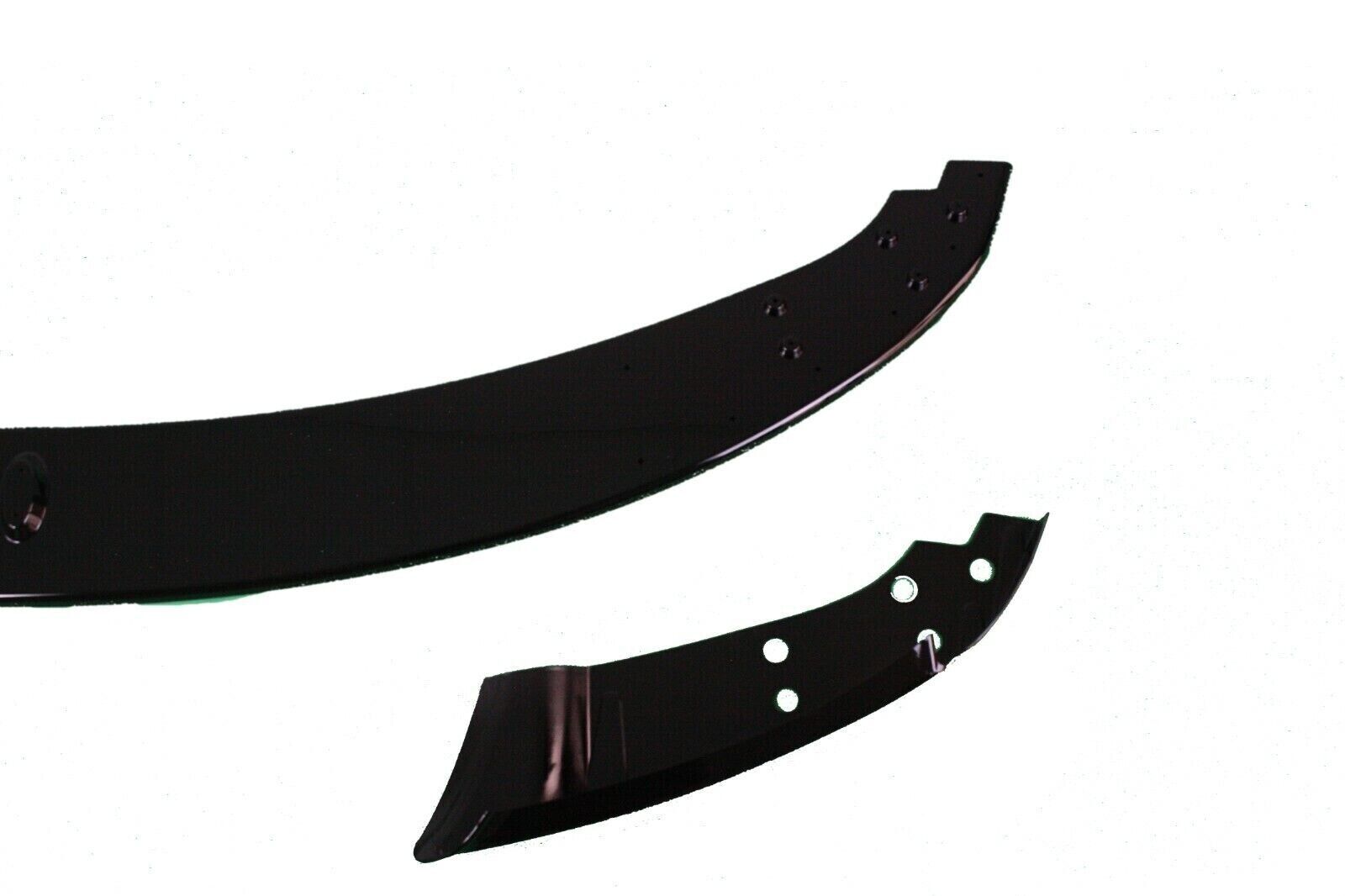 FOR BMW M3 E90 E92 E93 FRONT SPLITTER BUMPER LIP SPOILER GLOSS BLACK 2008-2013