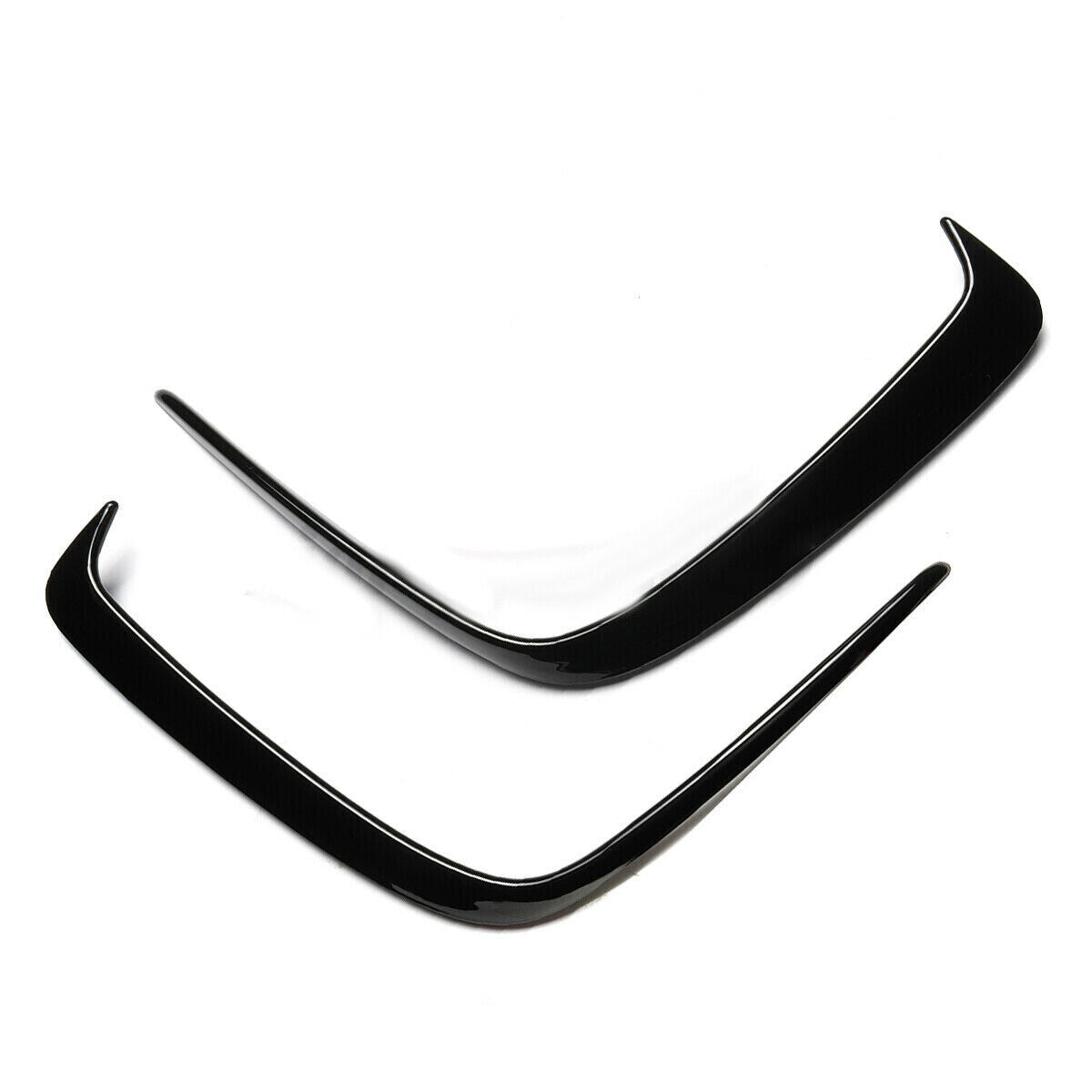 FOR MERCEDES A CLASS W176 A180 AMG SIDE VENT A45 REAR BUMPER FLICKS CANARD GLOSS