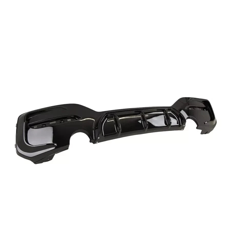 FOR BMW 1 SERIES F20 F21 REAR DIFFUSER FACELIFT LCI 135/140 LOOK GLOSS BLACK 15+