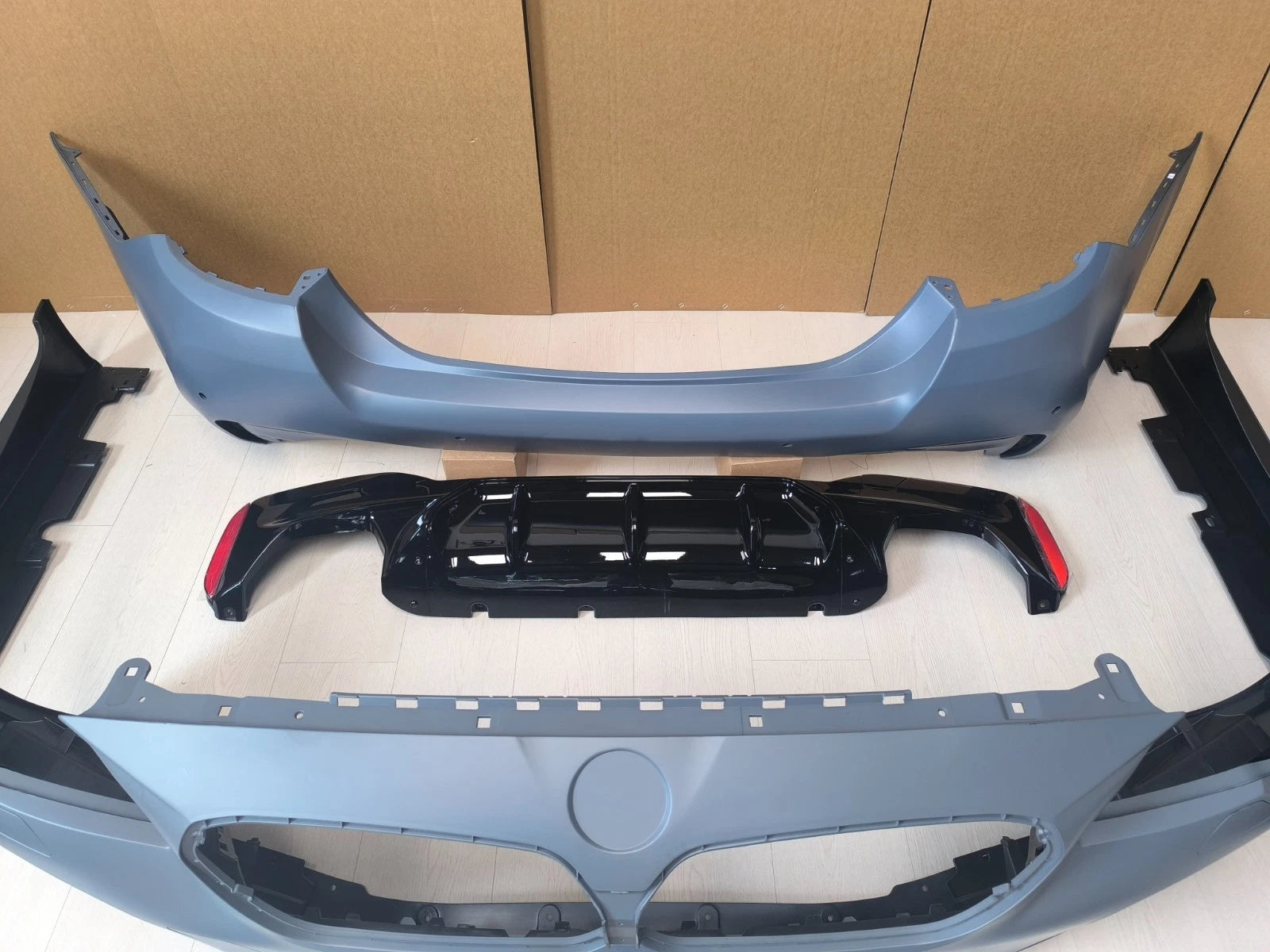 M5 F90 COMPETITION FRONT REAR BUMPER CONVERSION BODYKIT FOR BMW 5 SERIES F10