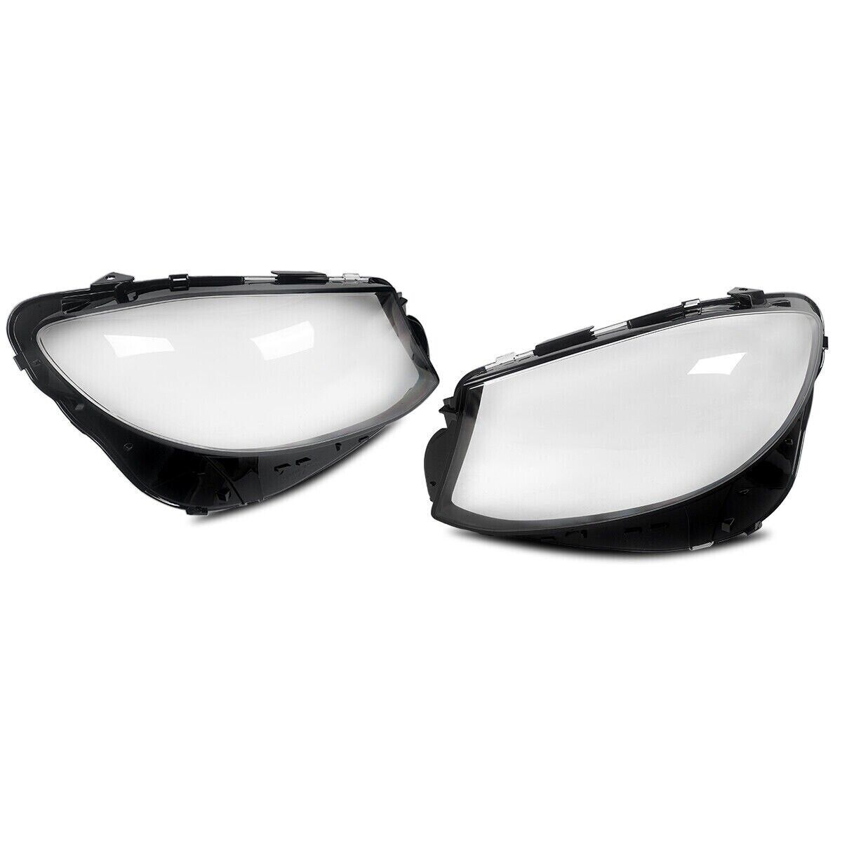 FOR MERCEDES-BENZ E CLASS W213 HEADLIGHT LENS COVER LEFT & RIGHT SIDE 2016–2020