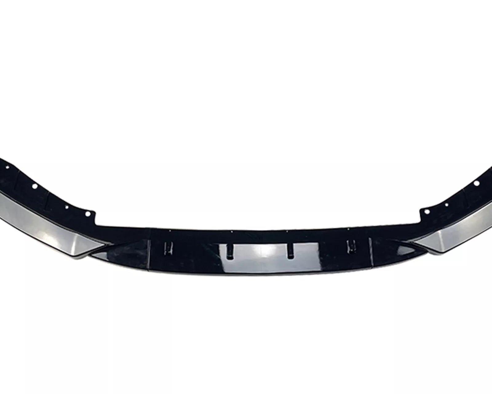 FOR BMW 5 SERIES G30 G31 STANDARD SE FRONT SPLITTER LIP DIFFUSER GLOSS BLACK 17-20