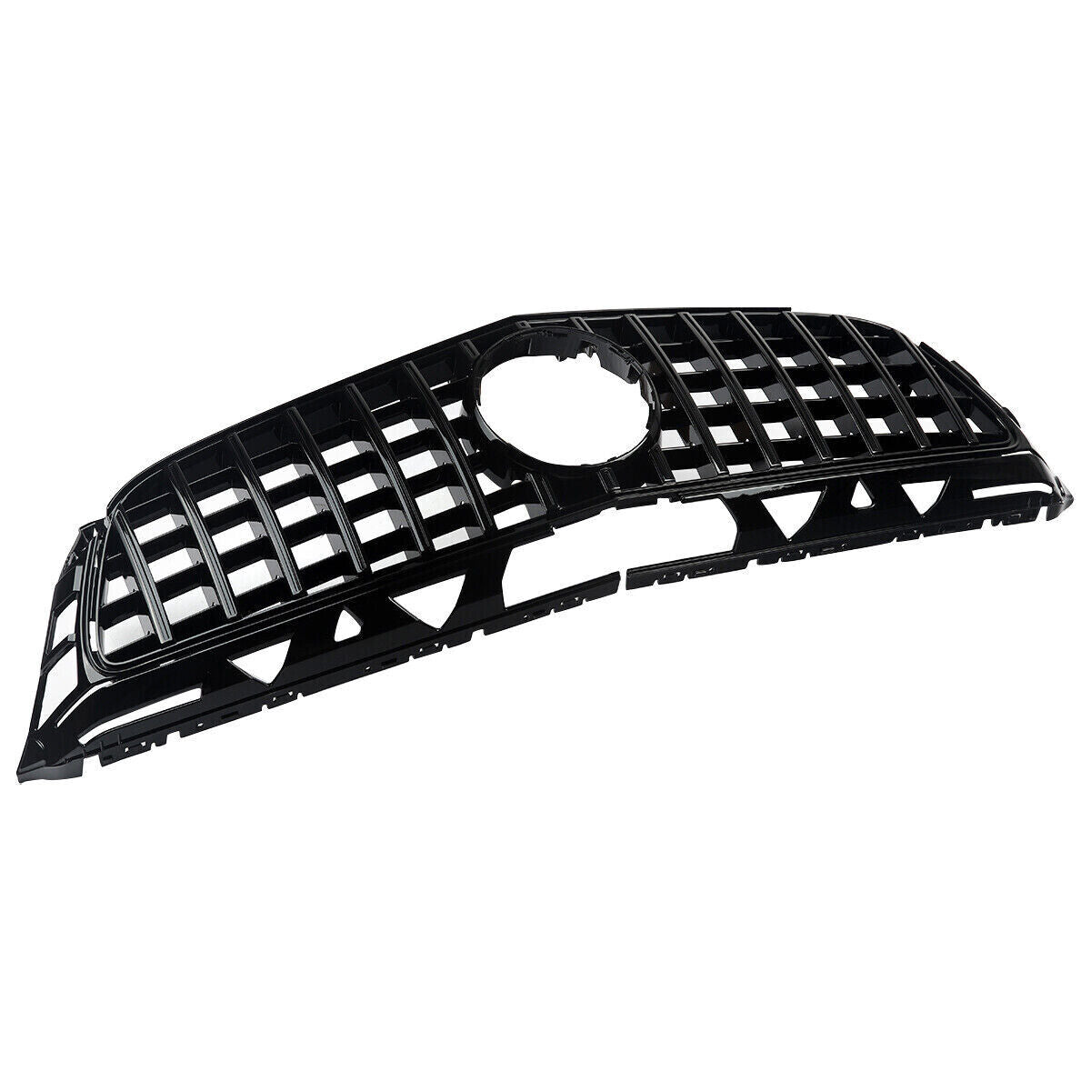 FOR MERCEDES CLS CLASS W218 C218 PANAMERICANA GT FRONT GRILLE GLOSS BLACK 11-14