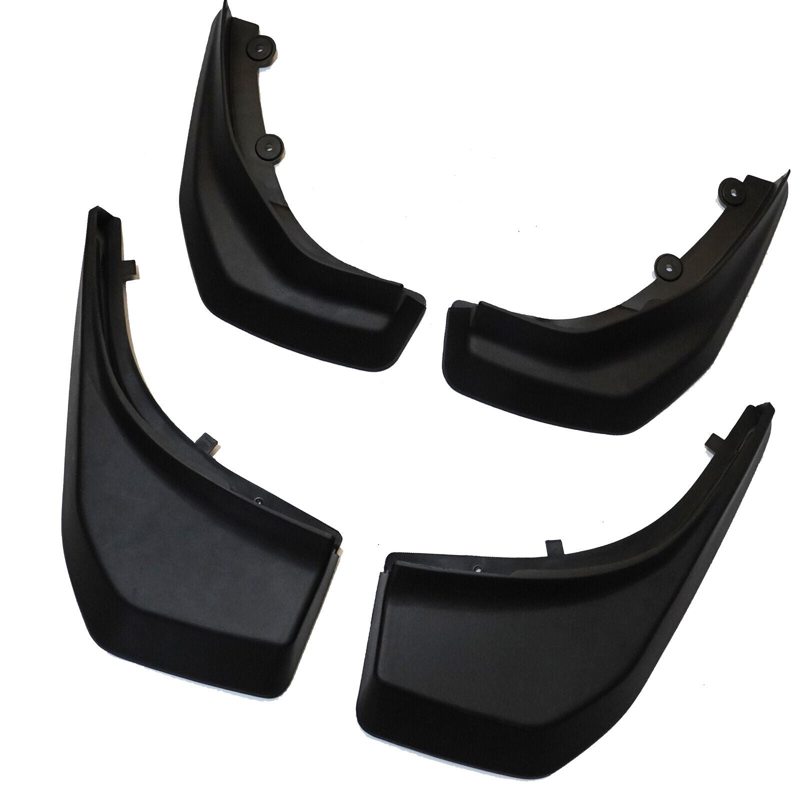FOR RANGE ROVER EVOQUE PURE PRESTIGE FULL FRONT & REAR MUD FLAP SET 12-18