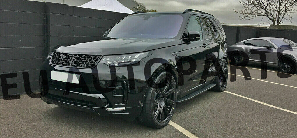 FOR LAND ROVER DISCOVERY 5 L462 SIDE STEPS RUNNING BOARDS 100% LEQUER BLACK