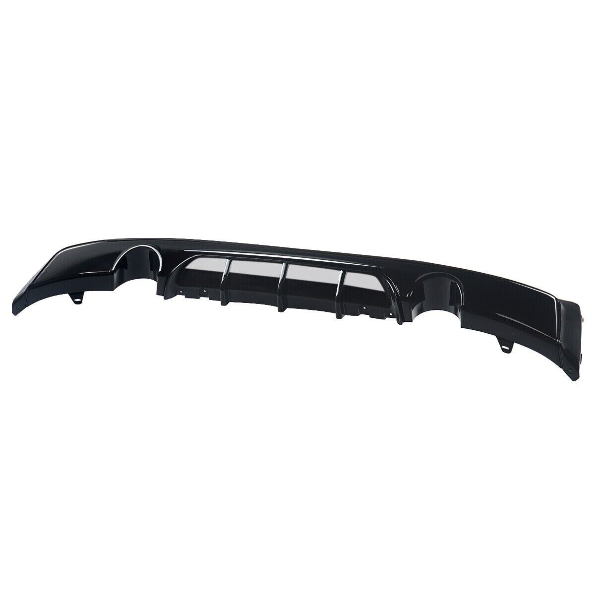 FOR BMW 2 SERIES F22 F23 REAR DIFFUSER M235i M240i LOOK GLOSS BLACK 2014-2021