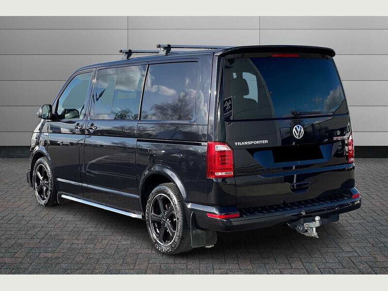 FOR VW TRANSPORTER T6 T6.1 REAR TAILGATE ROOF SPOILER WING SPORTLINE GLOSS 15+