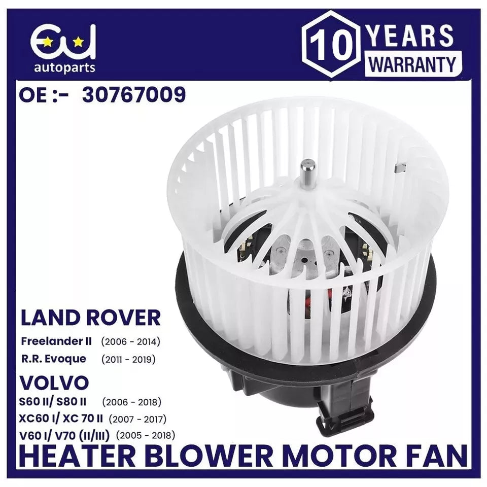 HEATER BLOWER MOTOR FAN FOR LAND ROVER FREELANDER 2/EVOQUE 2011-18 30767009