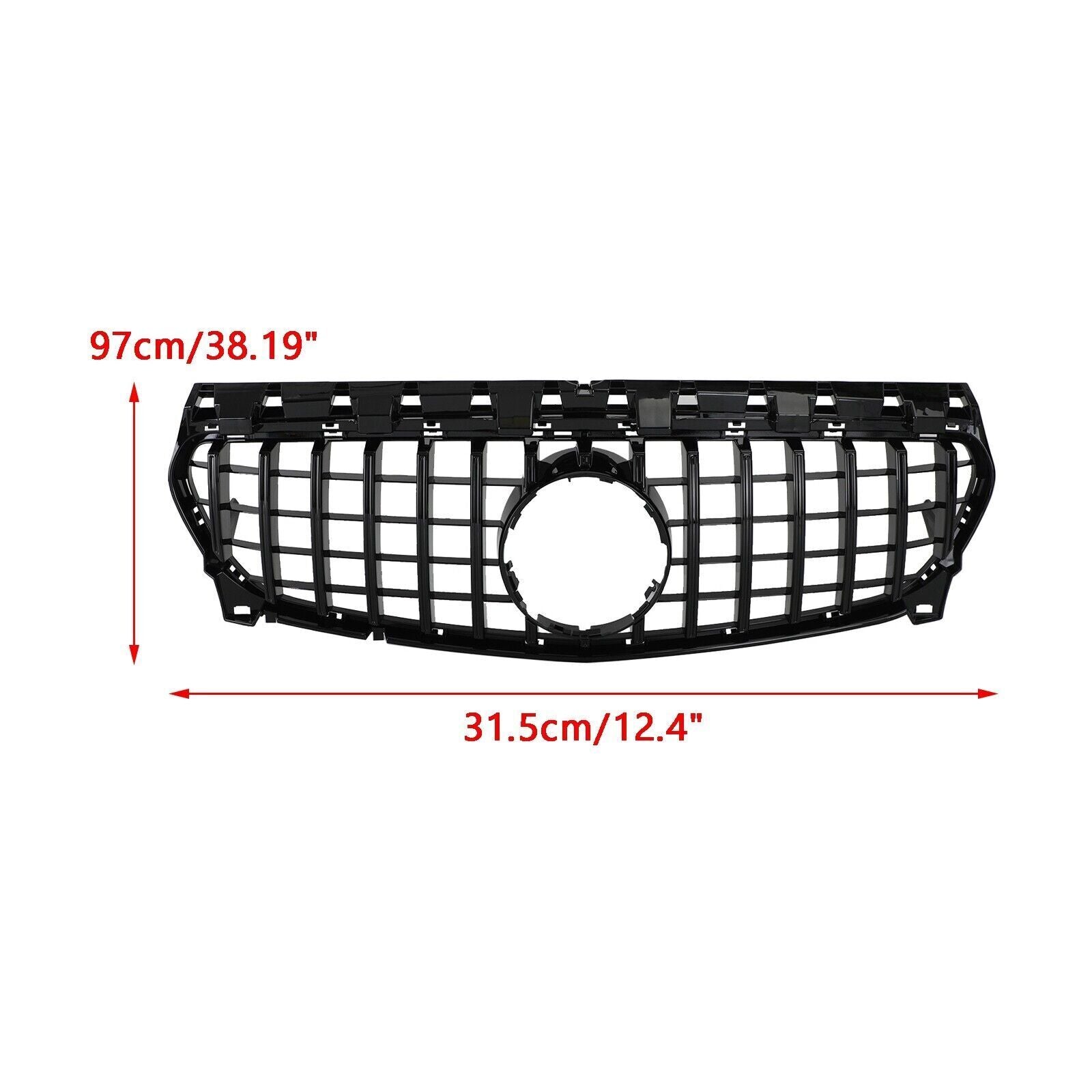 FOR MERCEDES CLA CLASS W117 C117 CLA200 CLA250 CLA45 GTR GRILL GRILLE ABS 13-19