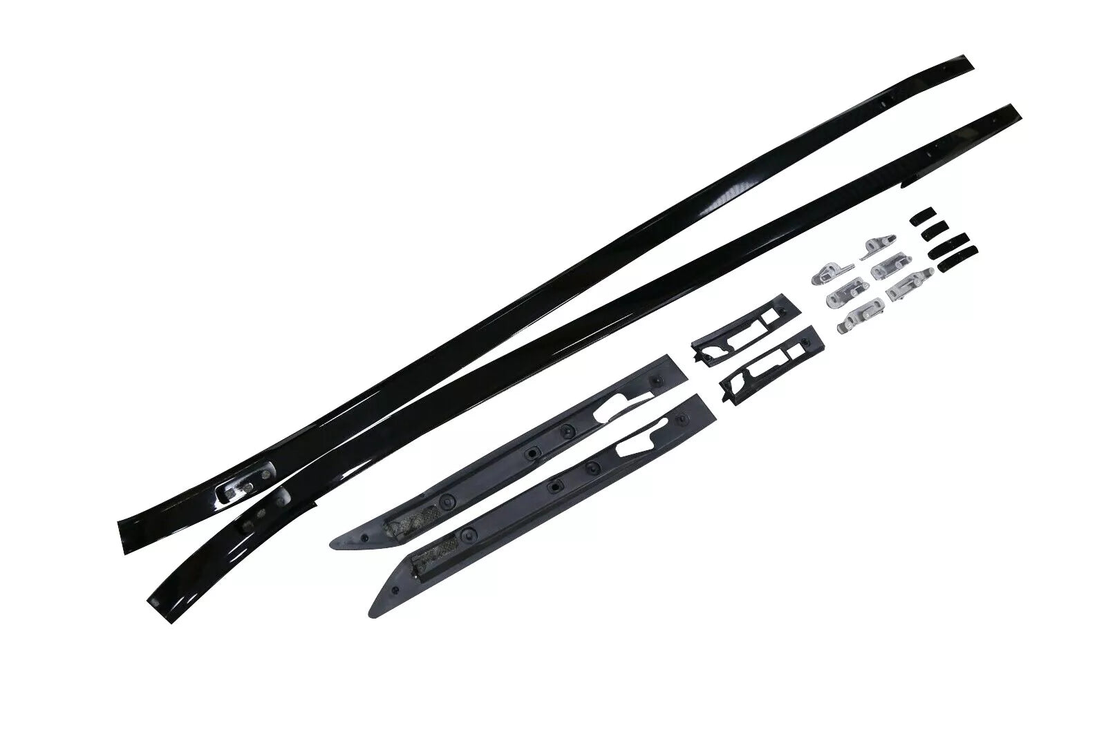 FOR LAND ROVER DISCOVERY SPORT L550 BLACK ROOF RAILS BARS KIT OEM STYLE 2014+
