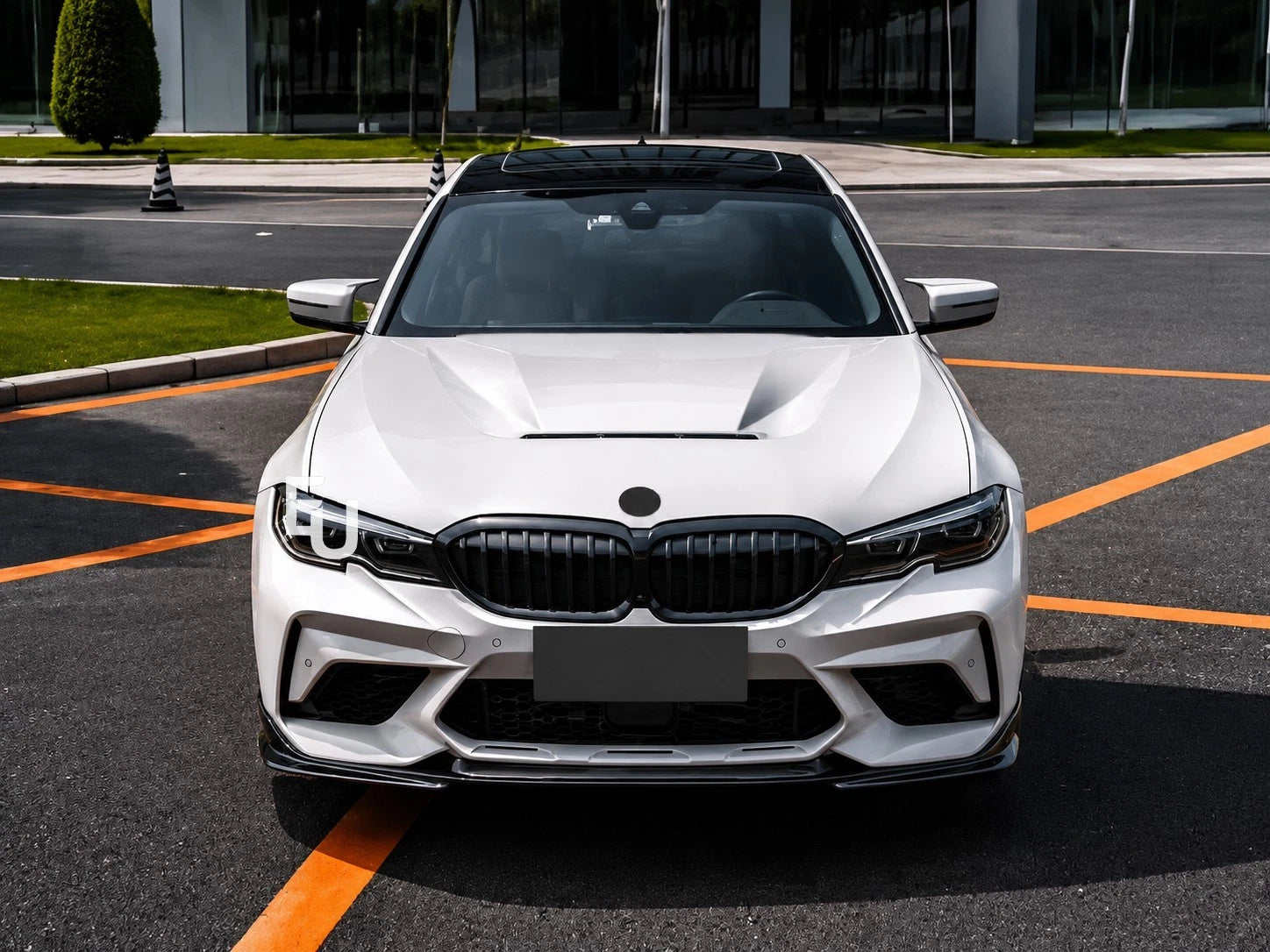FOR BMW G20 G21 3 SERIES M2 M3 CS COMPETITION STYLE FRONT BUMPER BODYKIT 19-2022