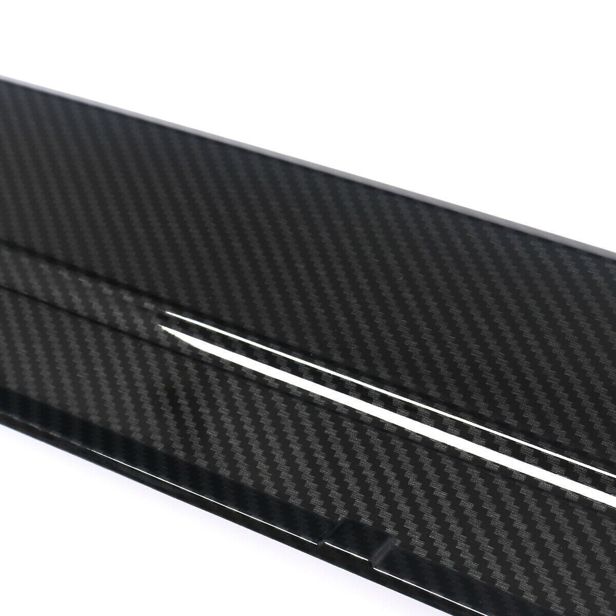 FOR BMW 5 SERIES G30 G31 F90 M5 M SPORT SIDE SKIRT EXTENSION BLADE CARBON LOOK