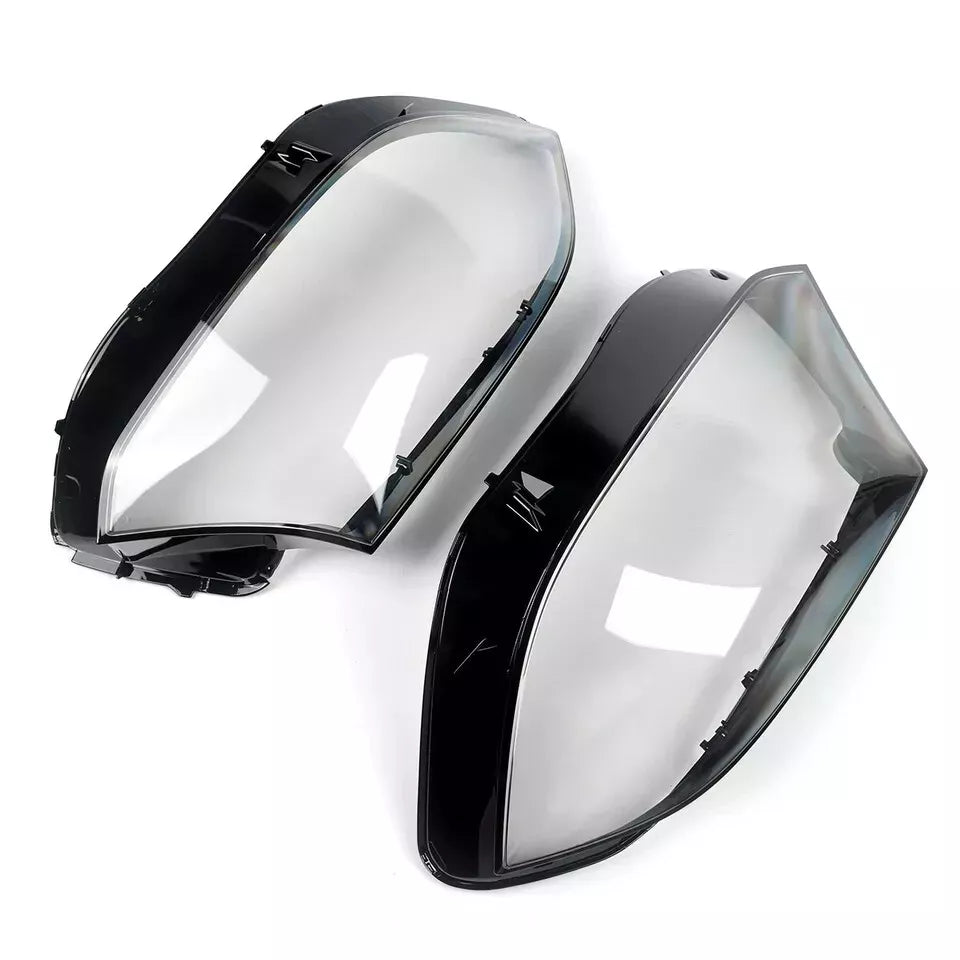 FOR MERCEDES GLS X166 HEADLIGHT LENS HEADLAMP COVER LEFT RIGHT 2016-19 FACELIFT