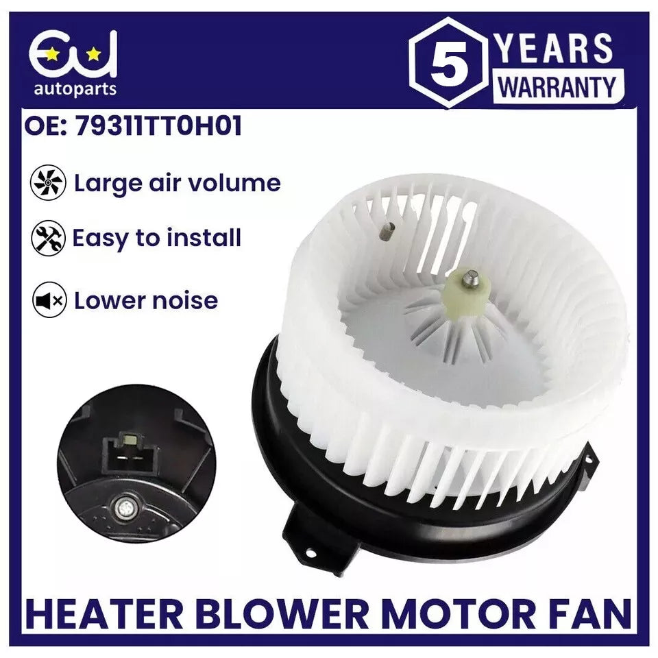 HEATER BLOWER MOTOR FAN FOR HONDA CIVIC MK9 IX 12-16 OEM QUALITY 79310TV1E01 RHD