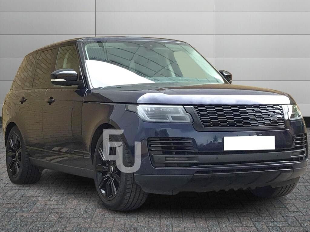 FOR RANGE ROVER L405 2018-21 GLOSSY BLACK FRONT BUMPER FOG LIGHT GRILLE TRIM