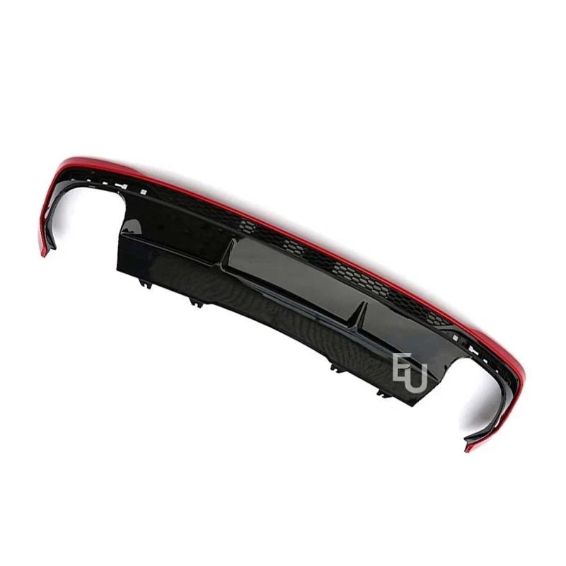 FOR AUDI A4 S4 B9.5 8W S-LINE FACELIFT REAR BUMPER DIFFUSER TAILPIPES 2020-2025