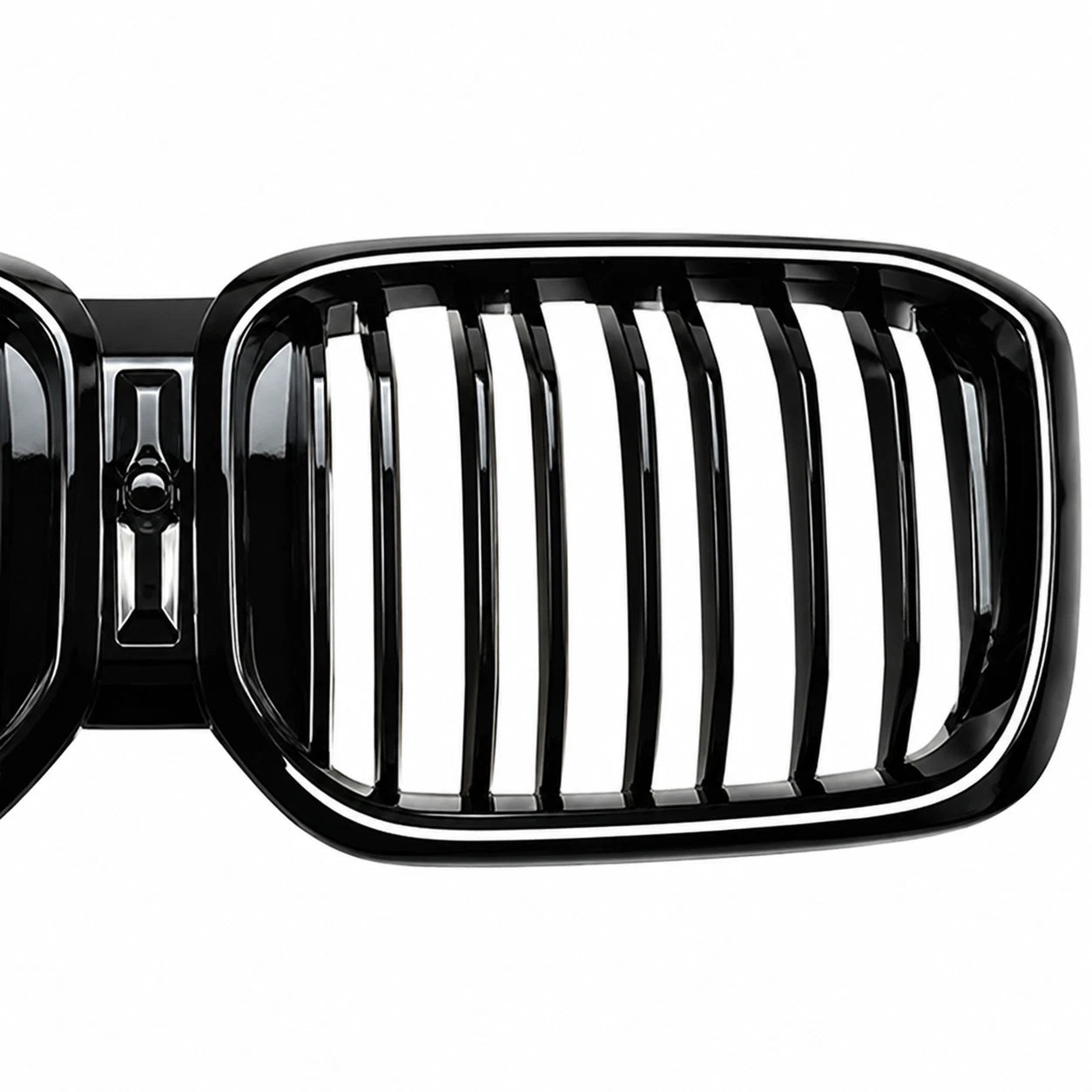 FOR BMW X3 G01 X4 G02 LCI GLOSS FRONT KIDNEY LED GRILLE GRILL DUAL TWIN 2022+