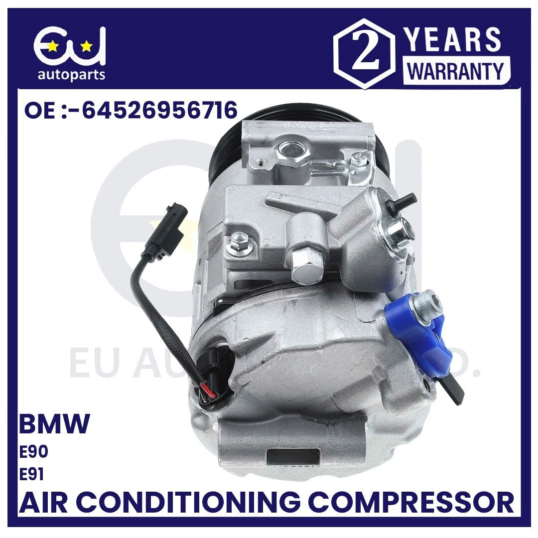AIR CON A/C COMPRESSOR FOR BMW 1 3 SERIES E90 E91 E92 E93 E81 E87 E88 X1 E84