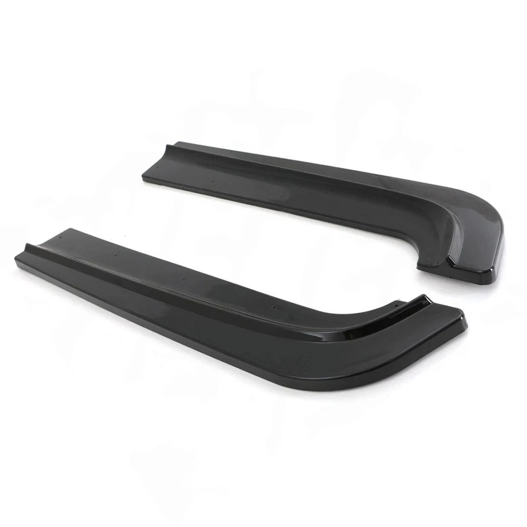 FOR VW TRANSPORTER T6 T6.1 REAR BUMPER DIFFUSER BLADE VALANCE GLOSS BLACK 2015+