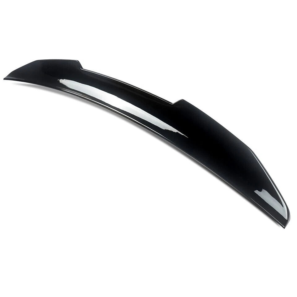 FOR BMW 5 SERIES E60 2003-2010 PSM STYLE REAR SPOILER TRUNK WING LIP GLOSS BLACK