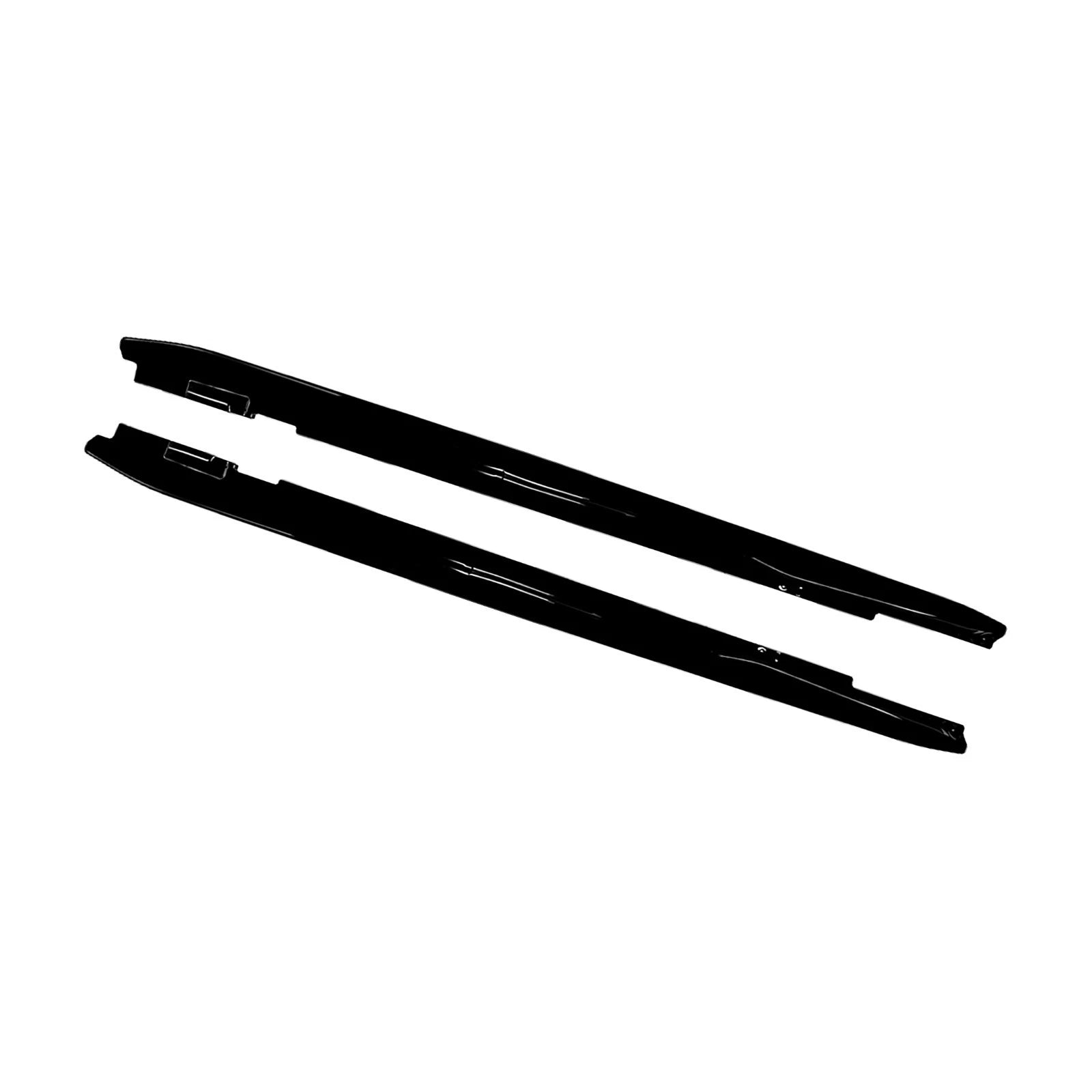 FOR AUDI A5 S LINE S5 8T COUPE SIDE SKIRT EXTENSION LIP GLOSS BLACK 2007-2017